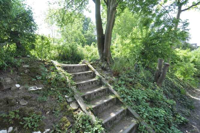 Trappen Spijkerkwartier binnentuin