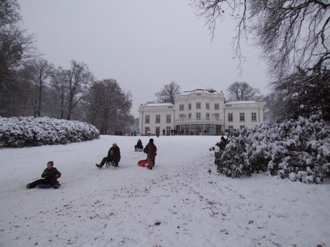 Slee bij de Witte villa Arnhem