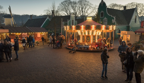 Winter in het Openluchtmuseum Arnhem